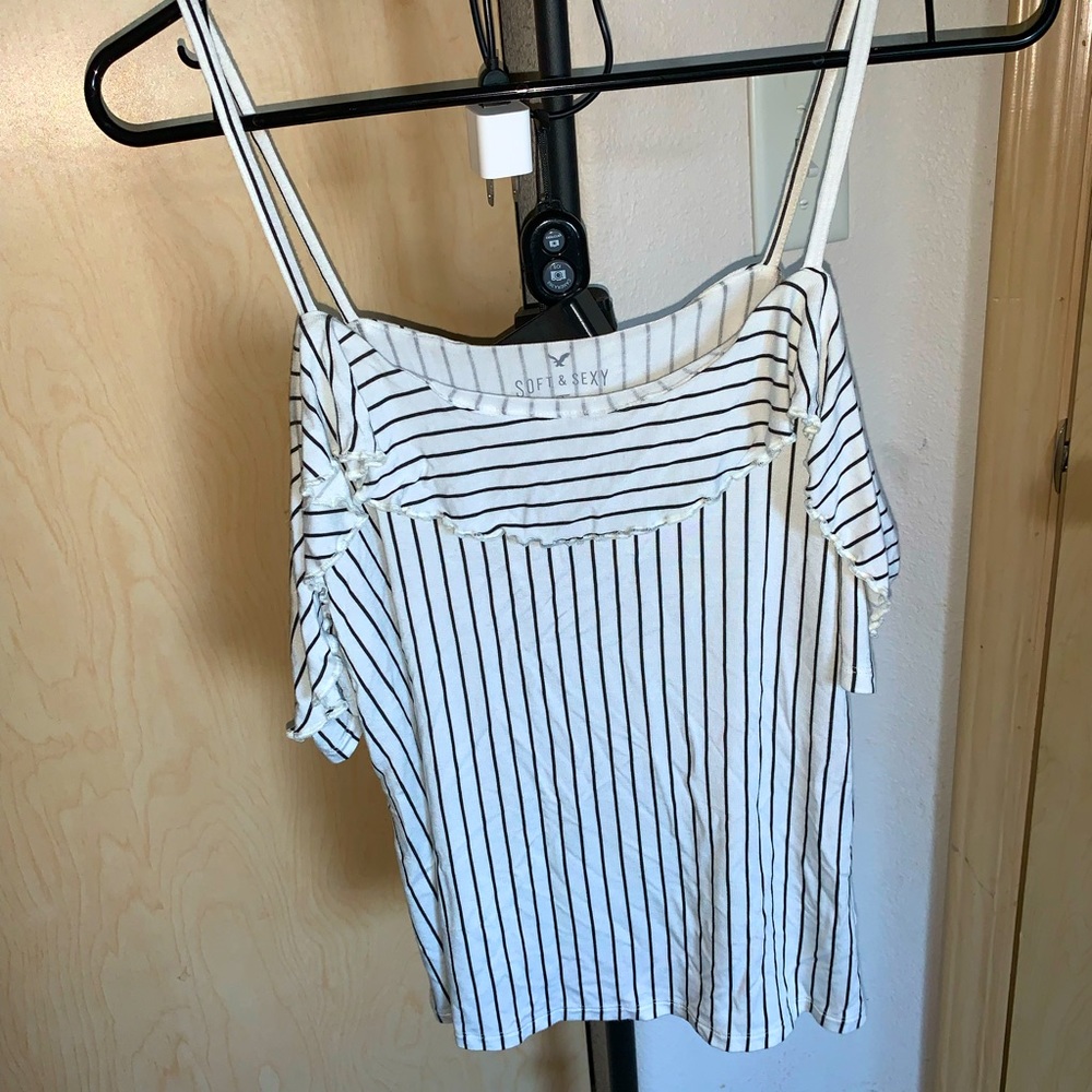 American eagle crop tank